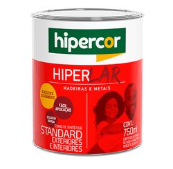 Tinta Hiperlar Esmalte Sintético Standard 112 ml Branco - Hipercor