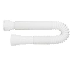 Sifão Sanfonado Universal 1,1 m Branco - Blukit