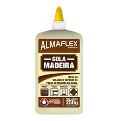 Cola Almaflex Madeira Secagem Rápida 250 g 603 - Almata