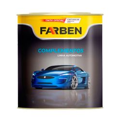 Massa Plástica 1 kg com Catalizador 12 g Cinza - Farben